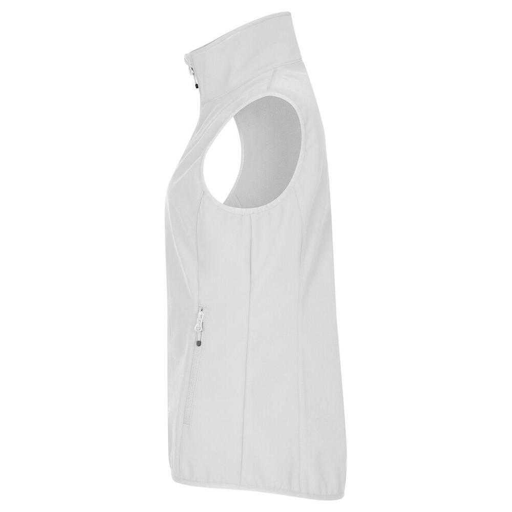 Gilet Imbottito Donna Clique Classic Bianco 3/4