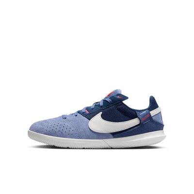 Nike streetgato voetbalschoenen voor kinderen - blauw, veters