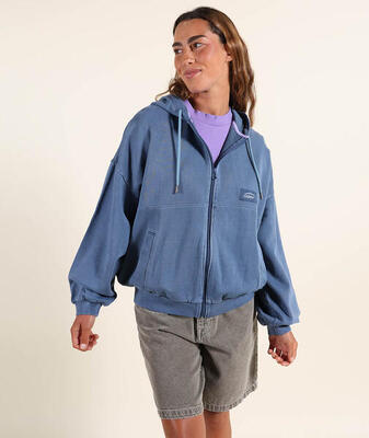 Hoodie met rits sealan