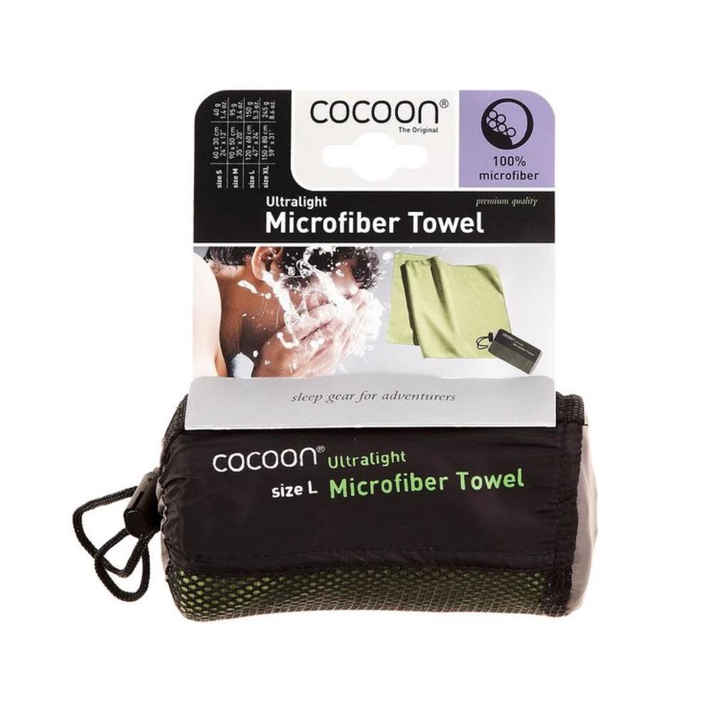Serviette Cocoon Microfiber Towel Ultralight XL - Manatee Grey 2/2