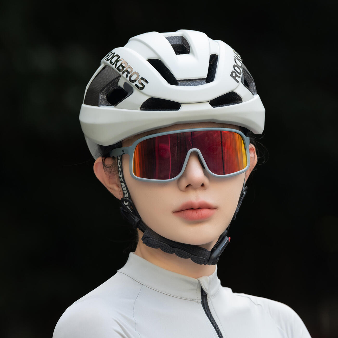 Casco da bicicletta in fibra di carbonio Rockbros 3/6