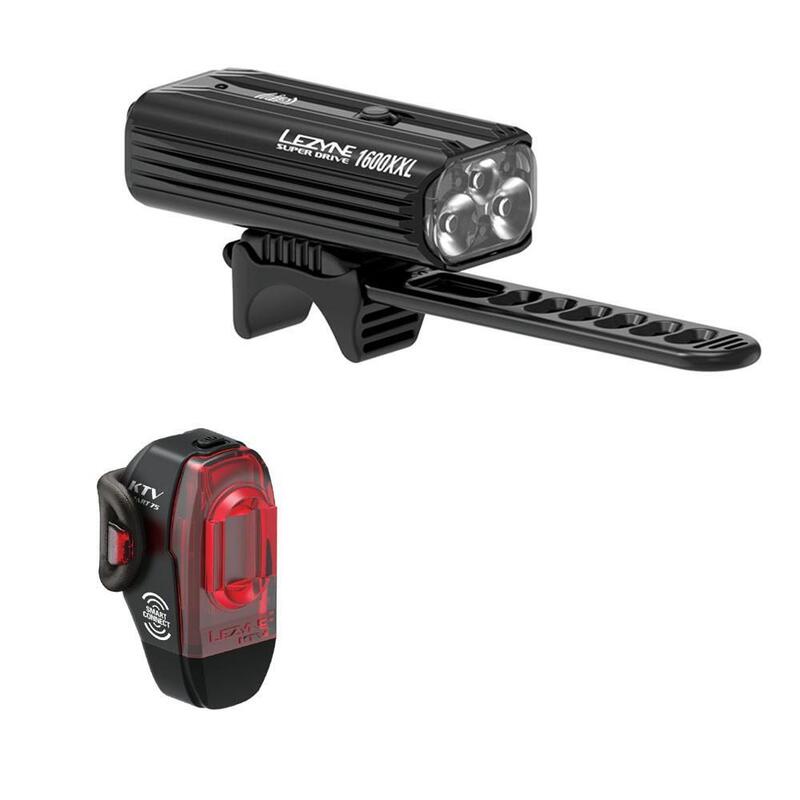illuminazione anteriore e posteriore Lezyne Super Drive 1600 XXL smart Box