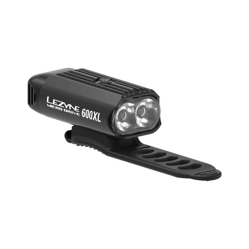 Éclairage Lezyne Micro 600 XL + stick