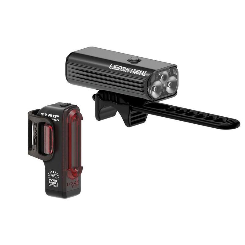 illuminazione Lezyne Macro 1300 XL + strip pro