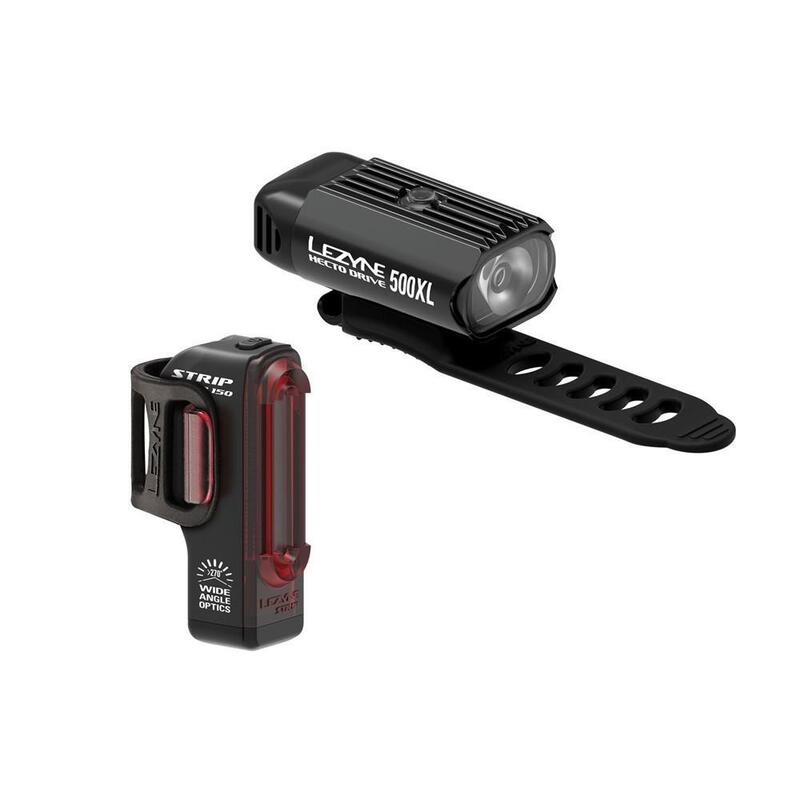 Éclairage Lezyne Hecto 500 XL + strip