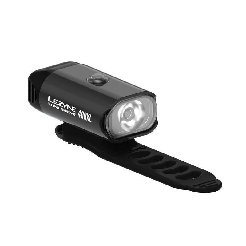 Lampka Przednia Lezyne Mini Drive 400 400 Lumenów, Usb Czarna