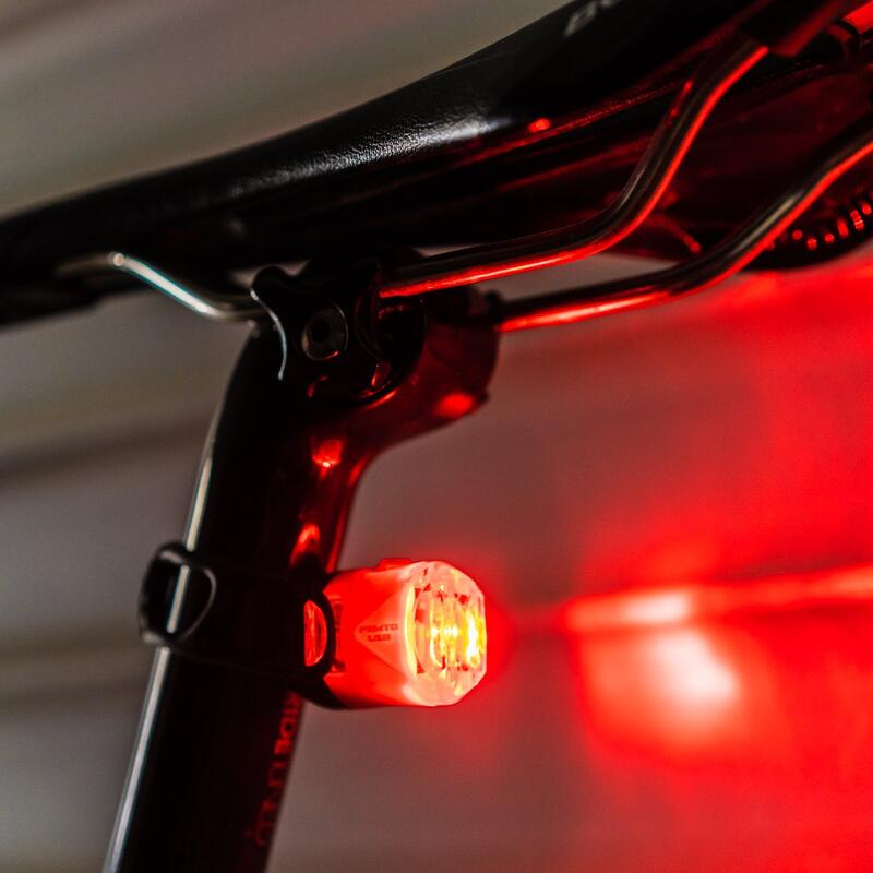 Iluminación bicicleta, luz recargable Lezyne Femto Usb Drive, negro