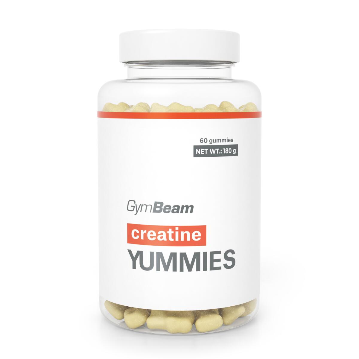 GYMBEAM Creatine Yummies želé bonbóny ananas