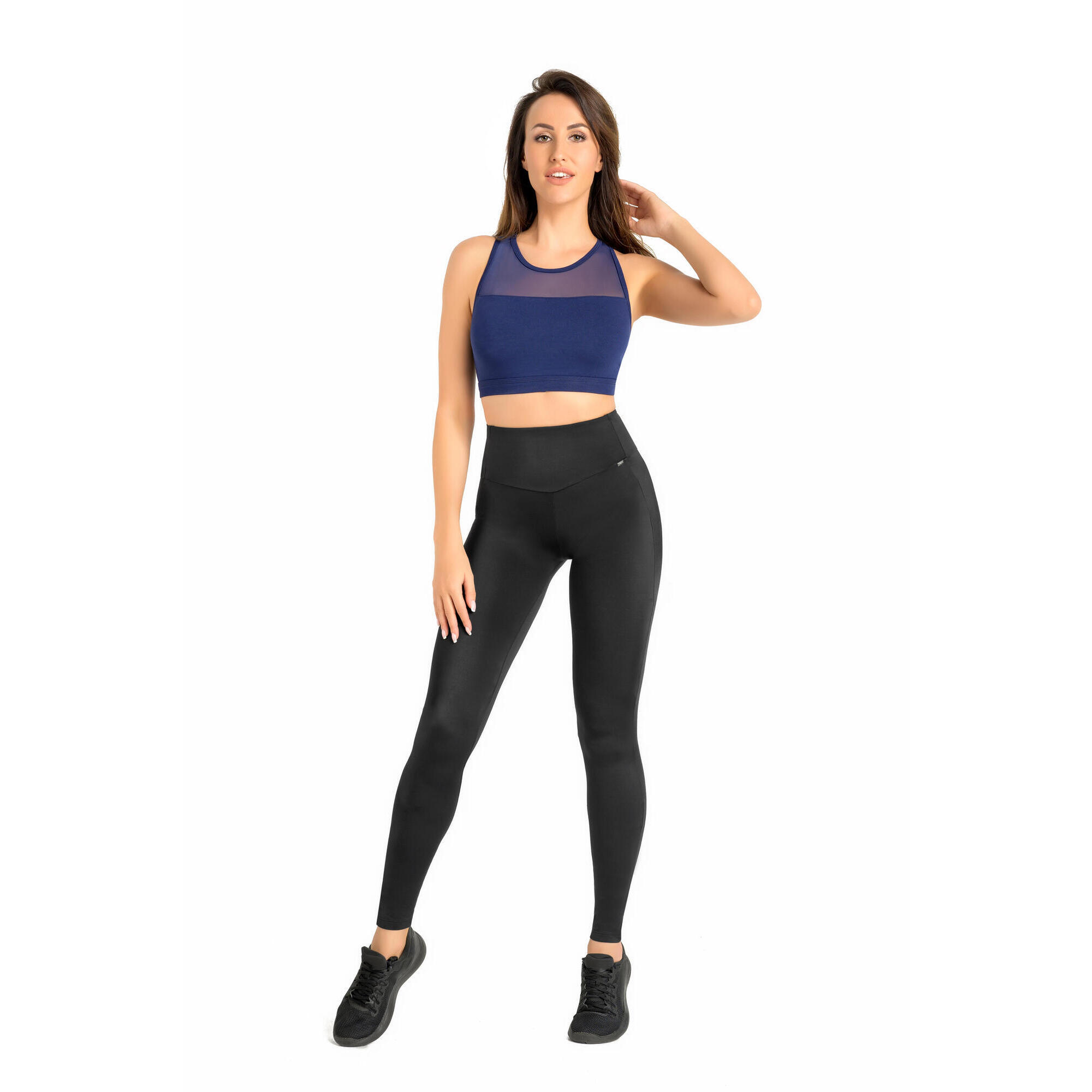 Teyli - Leggings De Gym Pour Femme Teyli Yoggi - Legging - Noir - 36 Xs - Decathlon
