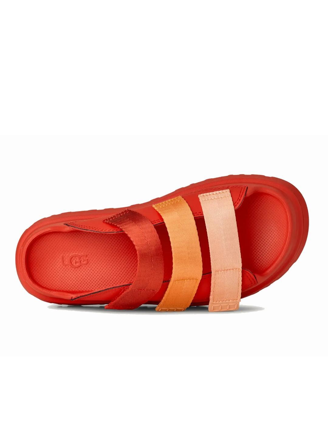 Sandalias para Mujer Ugg  Rojo 5/7