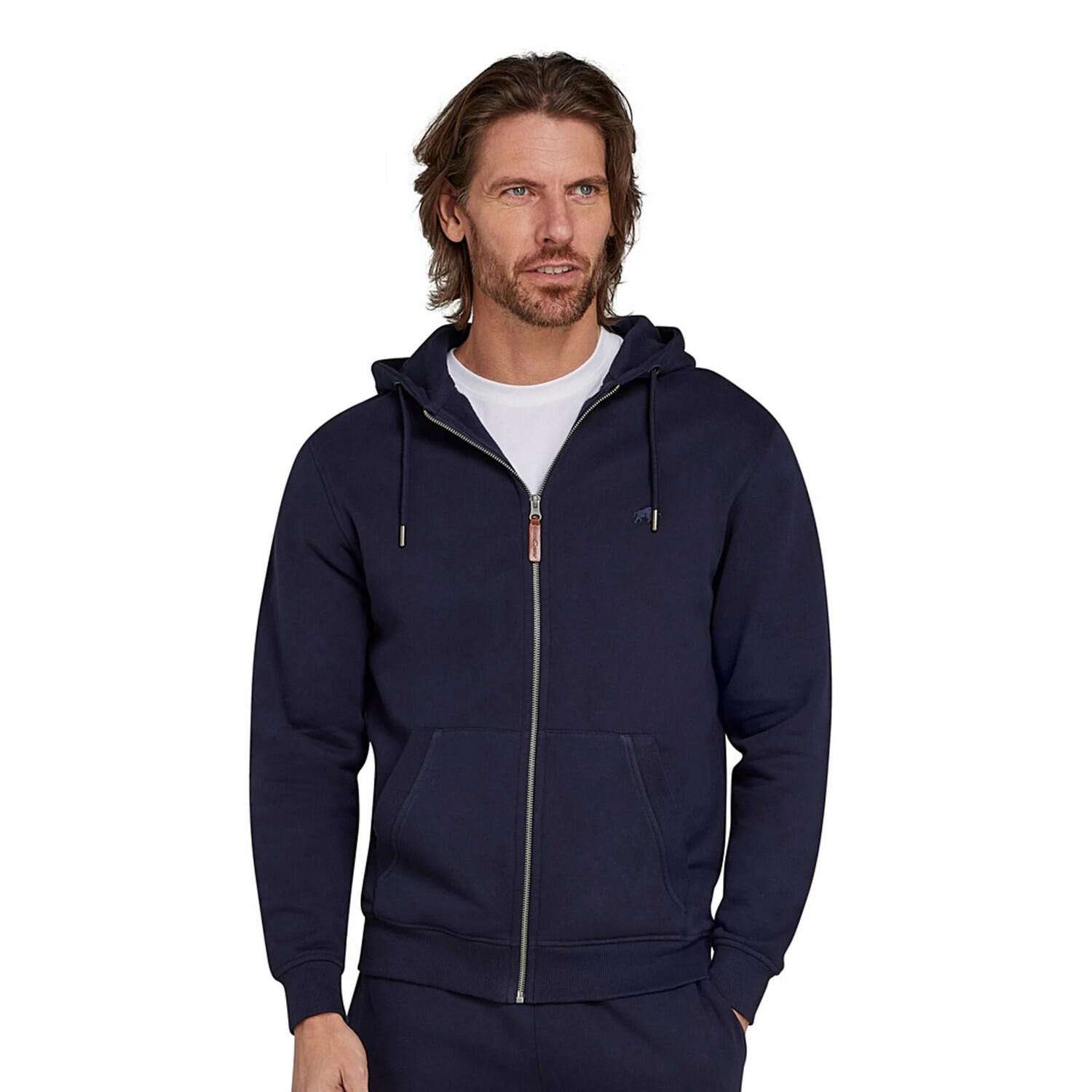 Sweat À Capuche CLASSIC Homme (Bleu Marine) 4/4