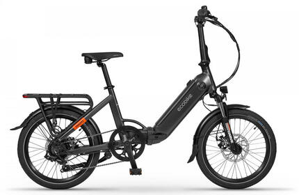 Ecobike rower elektryczny RHINO BLACK 20 składak z baterią 14Ah
