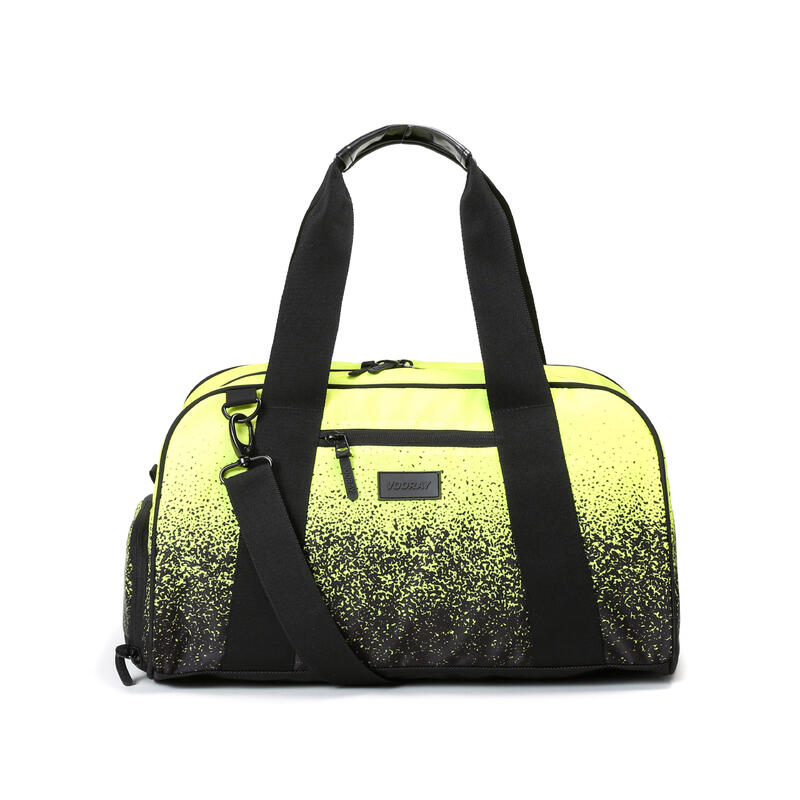 Burner Gym-39cm/23L-Sac de sport compact+poche à chaussures (Neon Yellow Splash)
