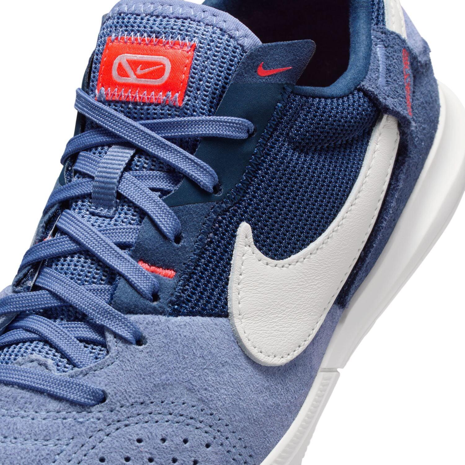 NIKE Streetgato scarpe da calcio per bambini - blu, con lacci 3/7