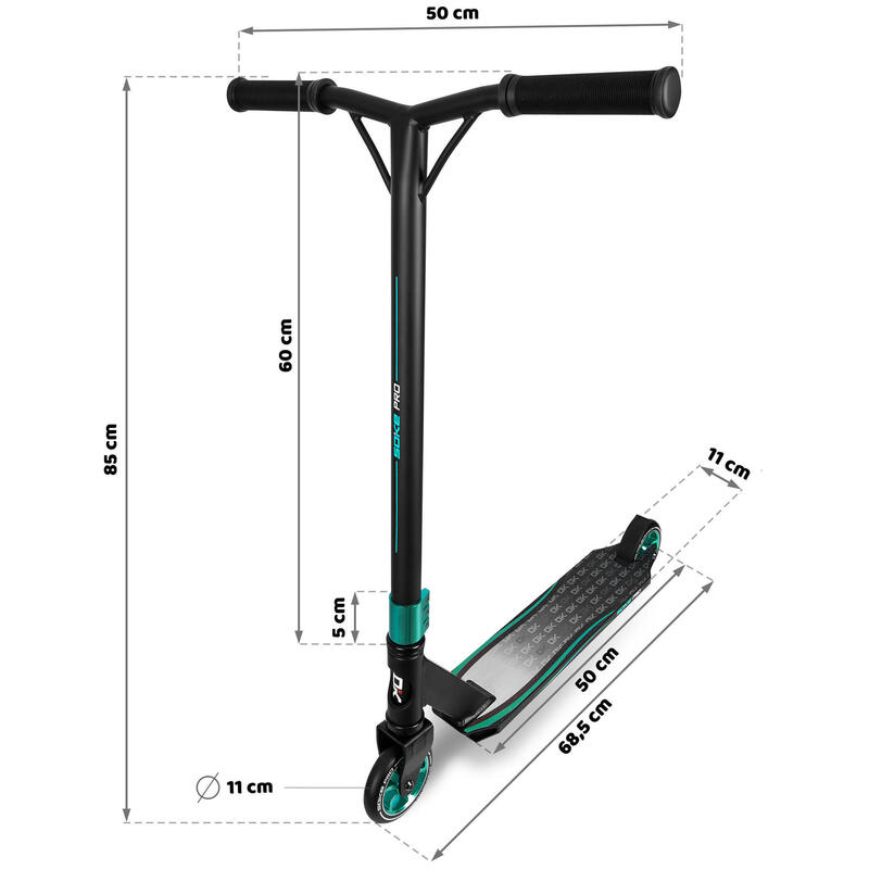 Monopattino freestyle adulto Soke Pro