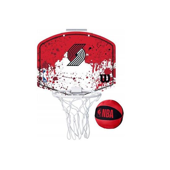 Mini tablica do kosza Wilson Mini Hoop NBA Portland Trail Blazers - WTBA1302POR