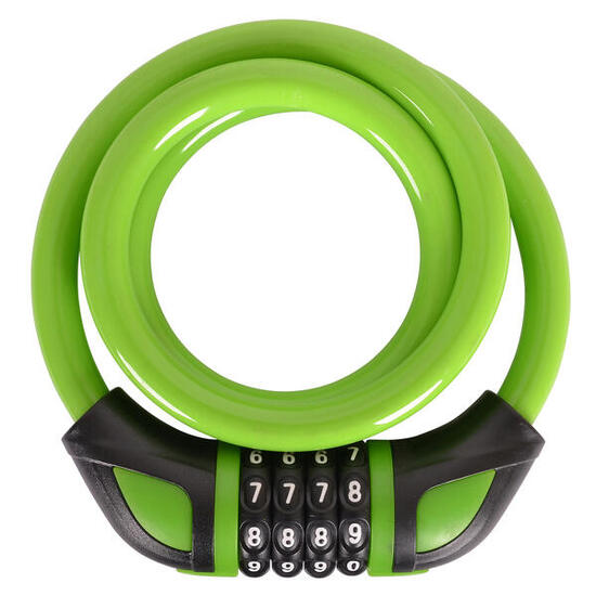 Zapięcie rowerowe na szyfr CYPHER R24, 12x1200mm, zielone