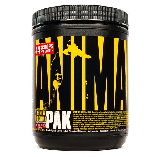 Universal - Universal Nutrition Animal Pak Powder (44 Serv) Cherry Bomb - Vitamines - Decathlon