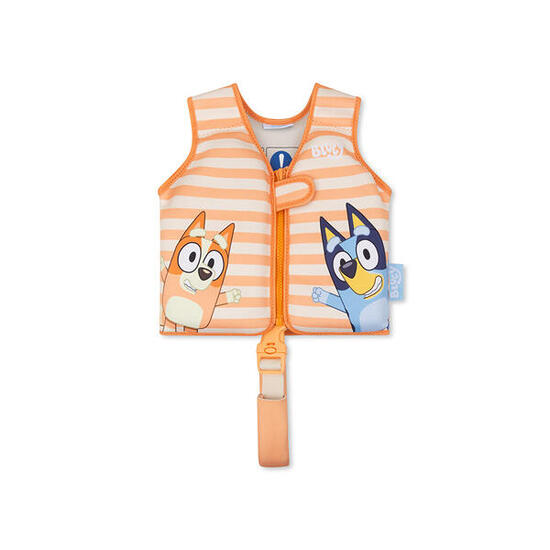 Gilet de natation - Orange - Bluey - 3/6 ans