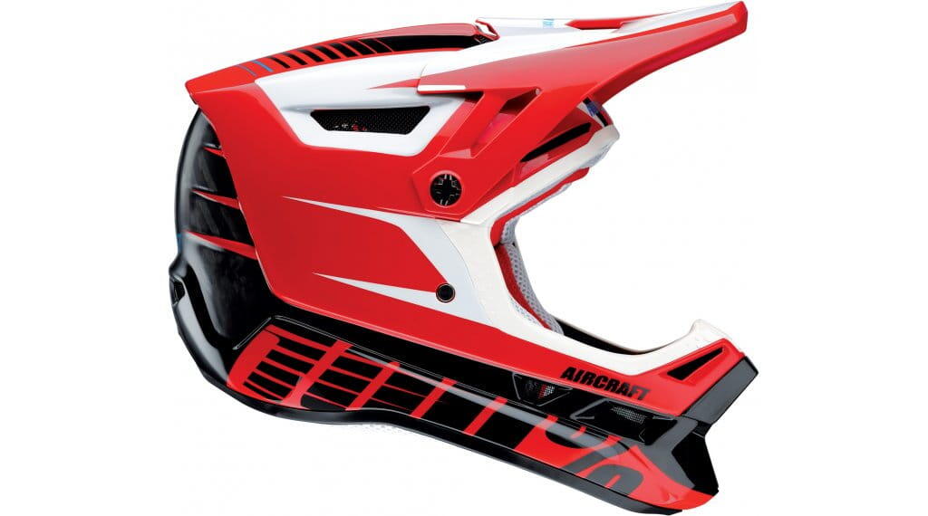 Vliegtuig DH Helm incl. Mips - Rood/Wit 1/4