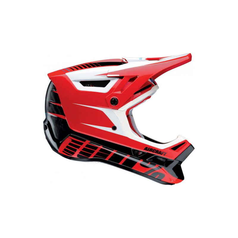Aircraft DH Helm incl. Mips - Rot/Weiß