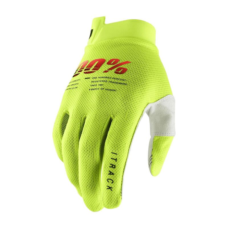 Gants pour enfants iTrack - Jaune/Noir