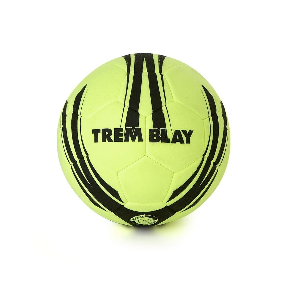 Tremblay - Ballon Tremblay Feutre Indoor - Ballon De Foot En Salle - Jaune|noir - 4 - Decathlon