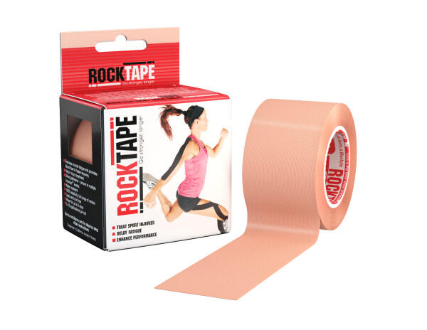ROCKTAPE Kinesiologie tape RockTape (5cm x 5m) voor sporters - Beige