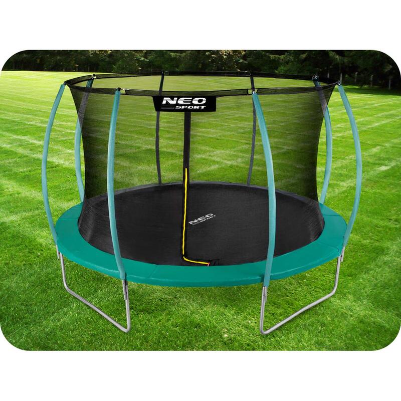 Trampolina ogrodowa Neo-Sport NS-12C181 Circle 12ft/374cm z siatką wewnętrzną