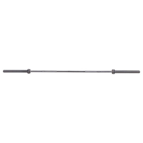 Barre olympique 2200 mm GO901 + LOCK JAW ZG1500 SILVER Pinces HMS Premium