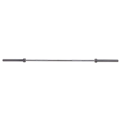 Olympische halterstang 2200 mm go901 + lock jaw zg1500 silver hms premium