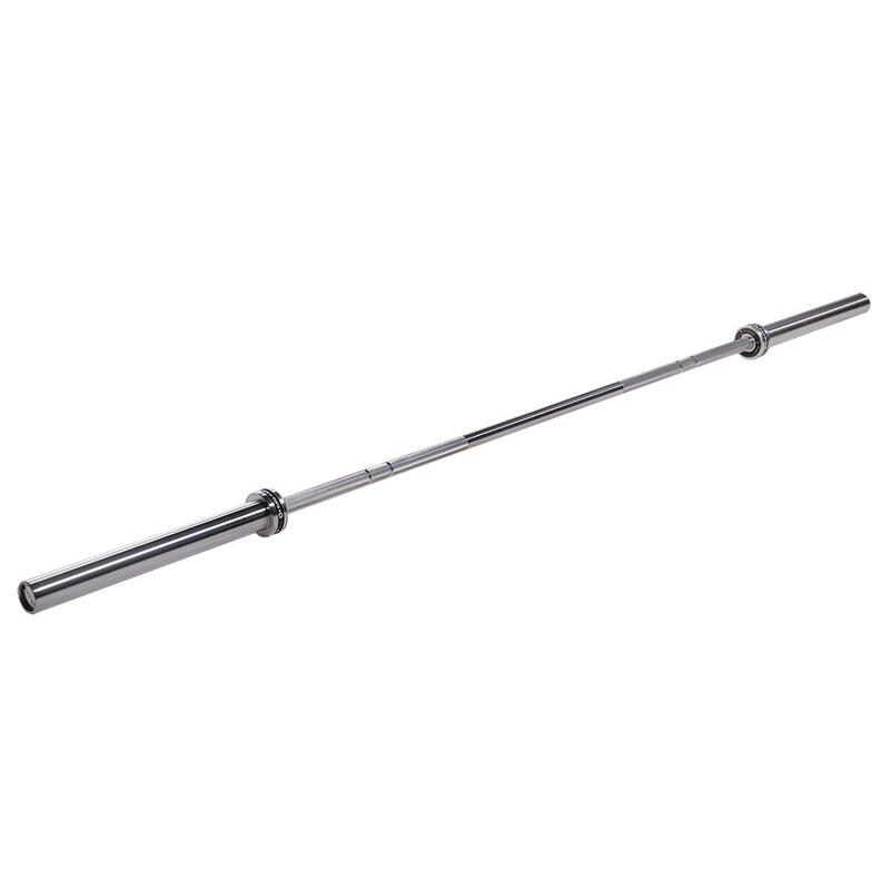 Bară olimpică 2200 mm GO901 + LOCK JAW ZG1500 SILVER HMS PREMIUM