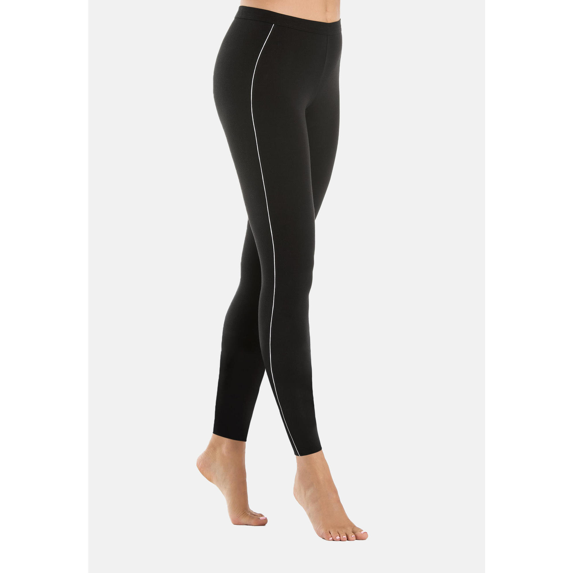 Teyli - Leggings De Course Pour Femme Teyli Athletico - Legging - Blanc|noir - 52 2xl - Decathlon