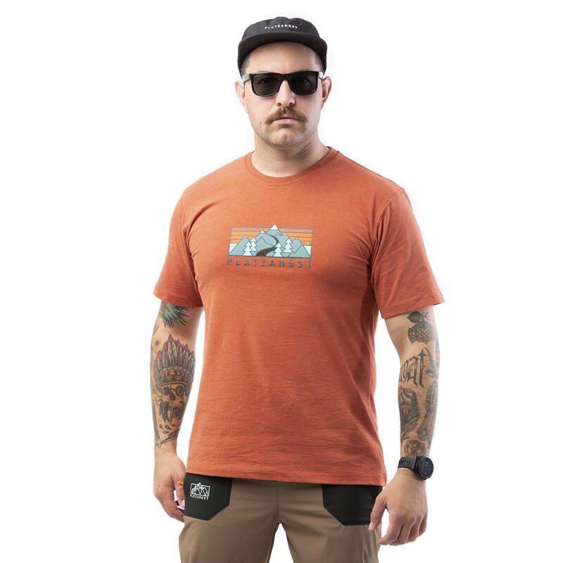 Gravel Logo T-Shirt - Orange