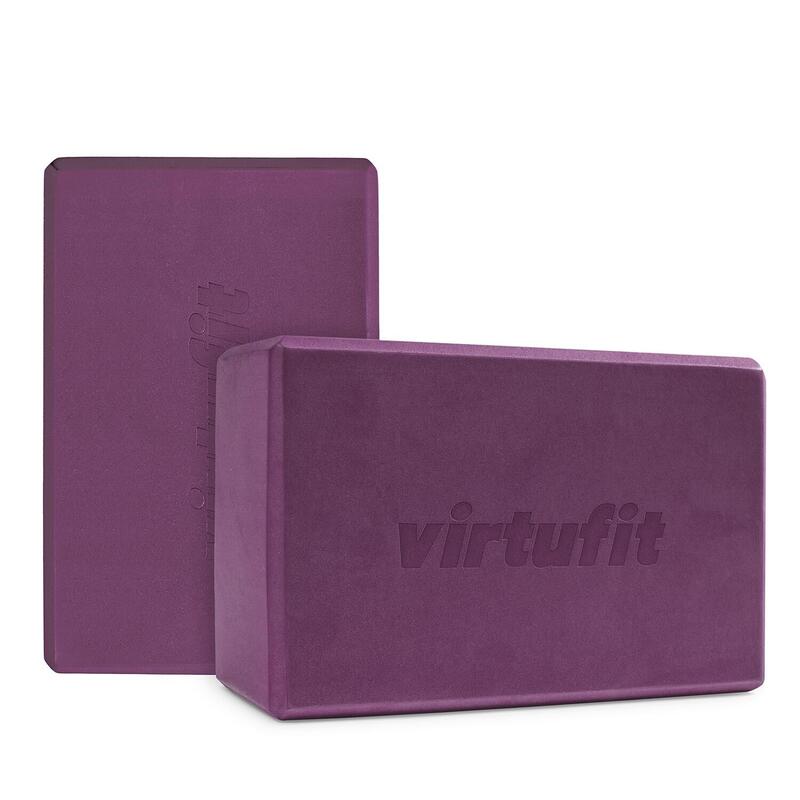 VirtuFit Premium Yoga Blok Duopack Mulberry