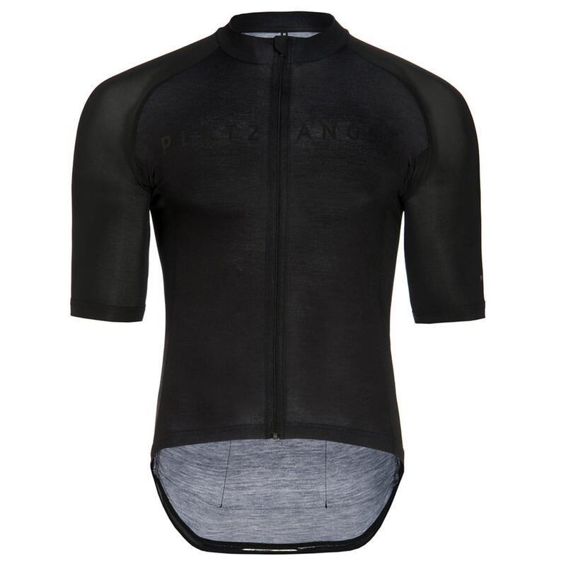 Zip Jersey Schwarz