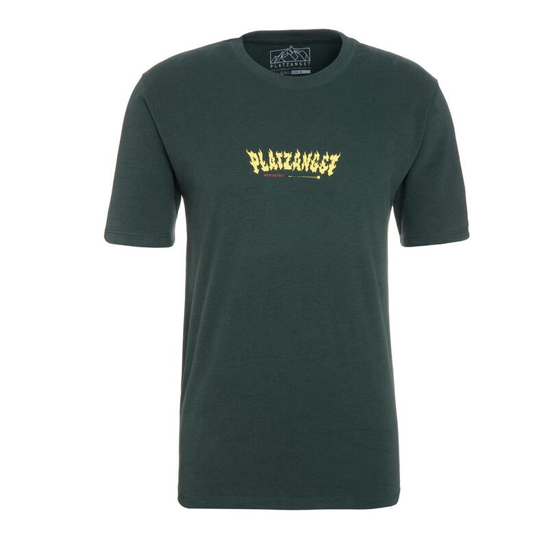 Vlam T-shirt - Groen