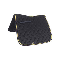 Tapis de selle dressage avec cordon passepoil