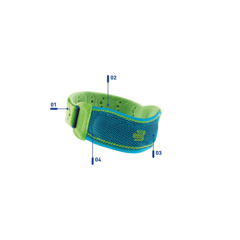 Sports Knee Strap -Rivera blue