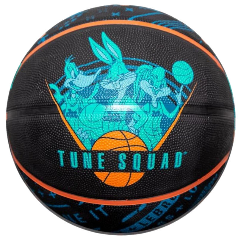 Spalding Space Jam Tune Squad Roster Ball  Basketbal, zwart