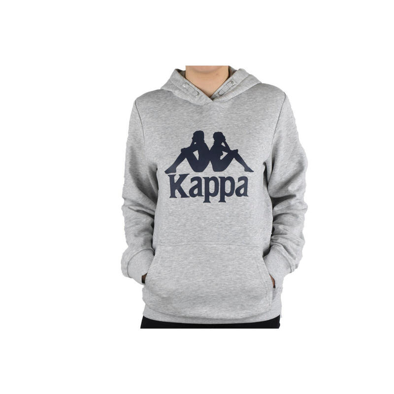 Kappa Taino Kids Hoodie, Garçon, Fitness, pulls molletonnés, gris