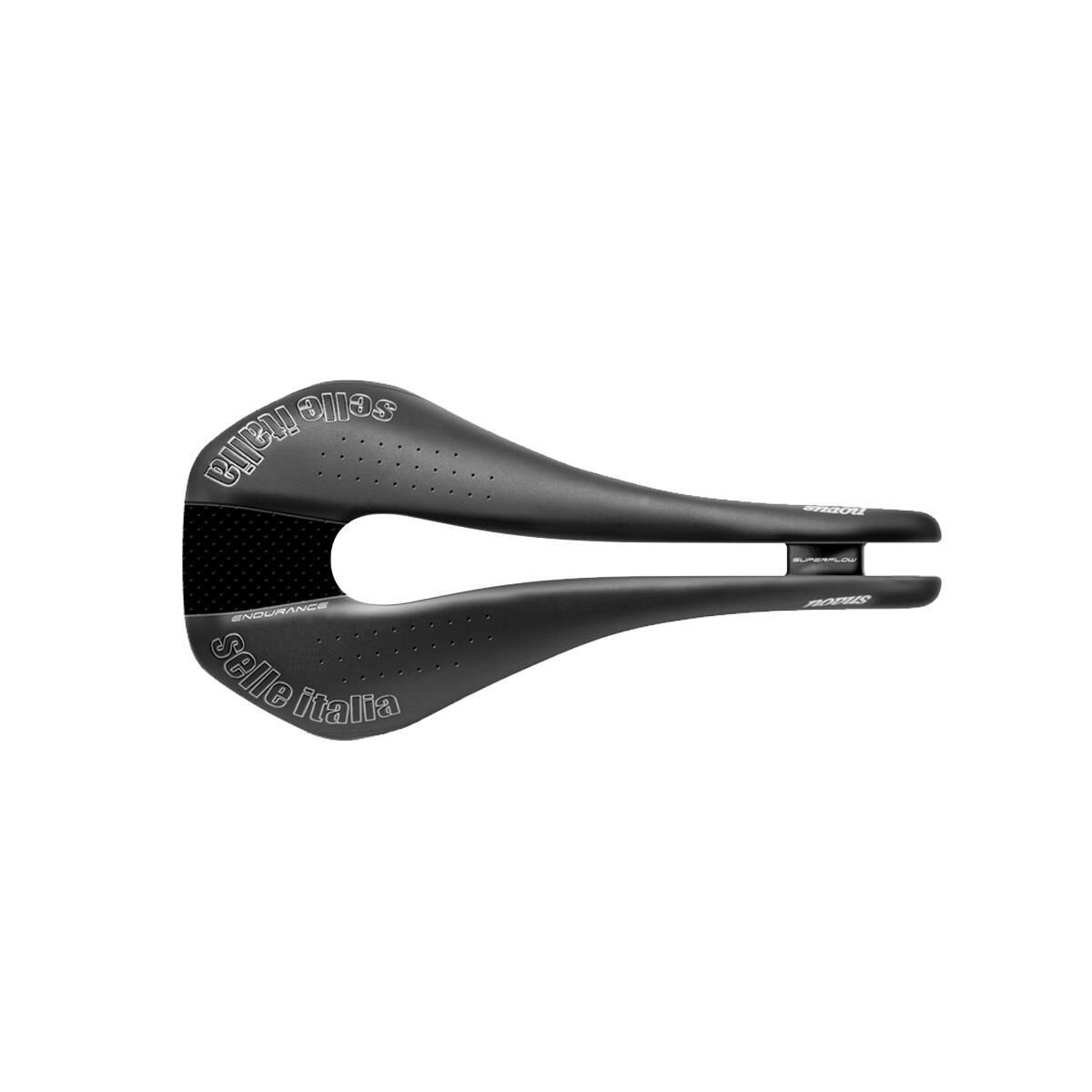 SELLE ITALIA Novus Superflow Endurance TM Saddle Mens Road Black S3