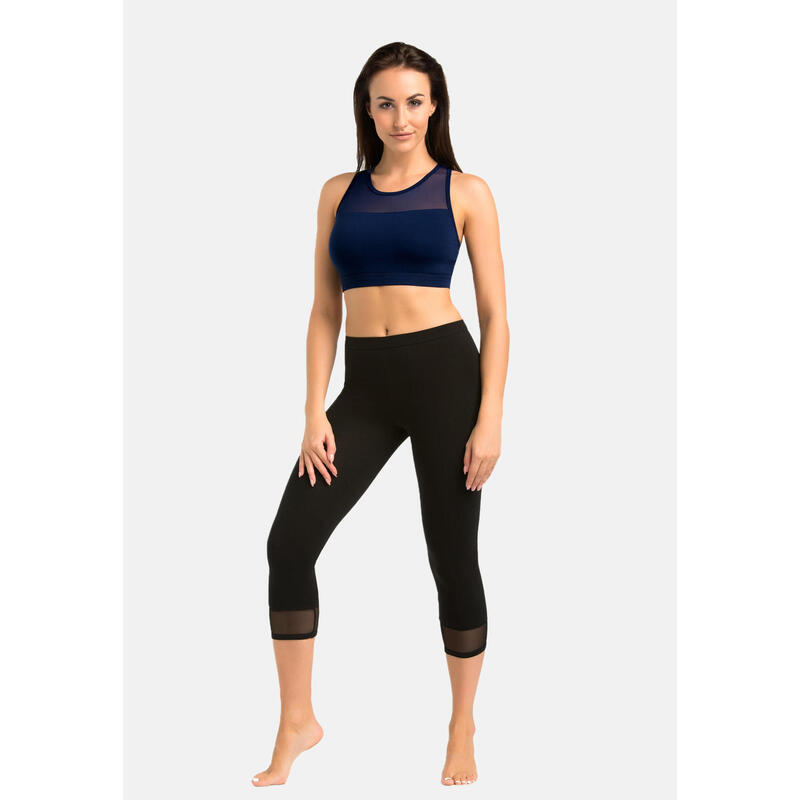 Leggings  3/4 de mulher para fitness Glamo