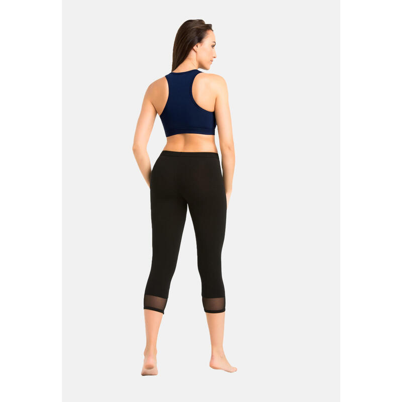 Dameslegging  3/4 voor fitness Glamo