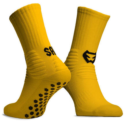 SAK PROJECT SAK GRIP Compression Football Socks Yellow 35/40