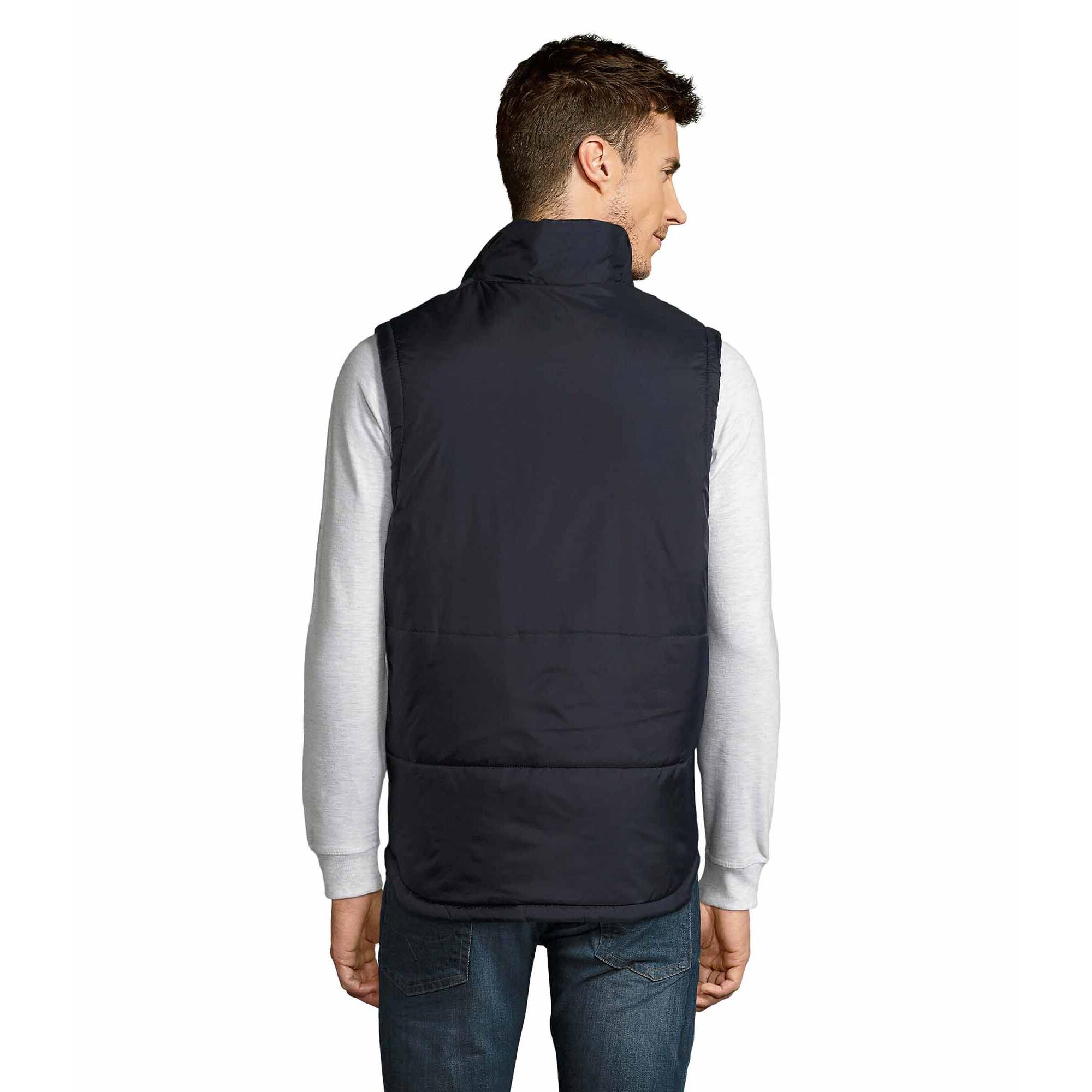 Warm Unisex Padded Bodywarmer Jacket (Navy) 3/6