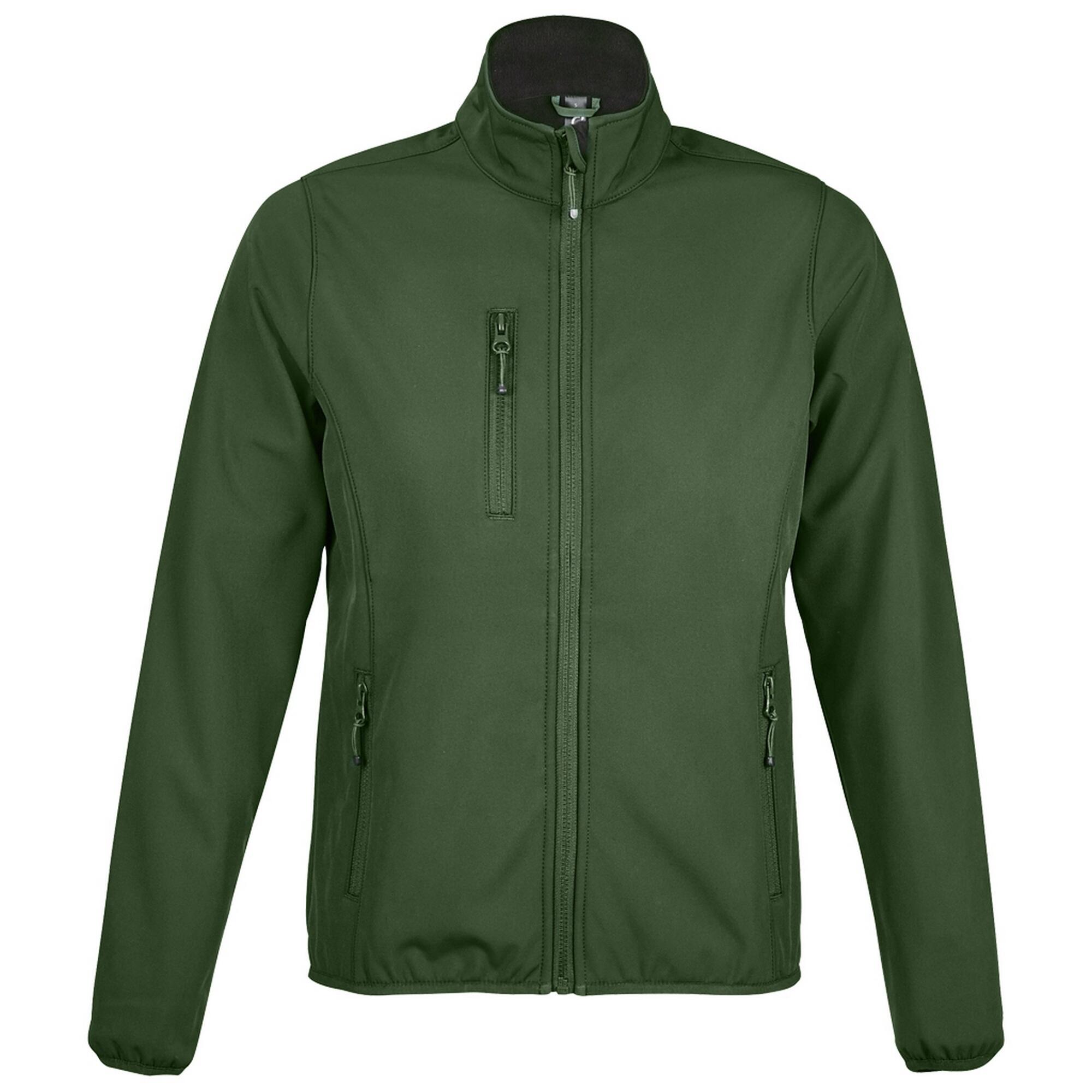 SOL'S Womens/Ladies Radian Soft Shell Jacket (Forest Green)