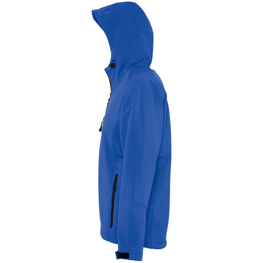 Replay Giacca Softshell Con Cappuccio Uomo SOLS Blu Reale 3/4