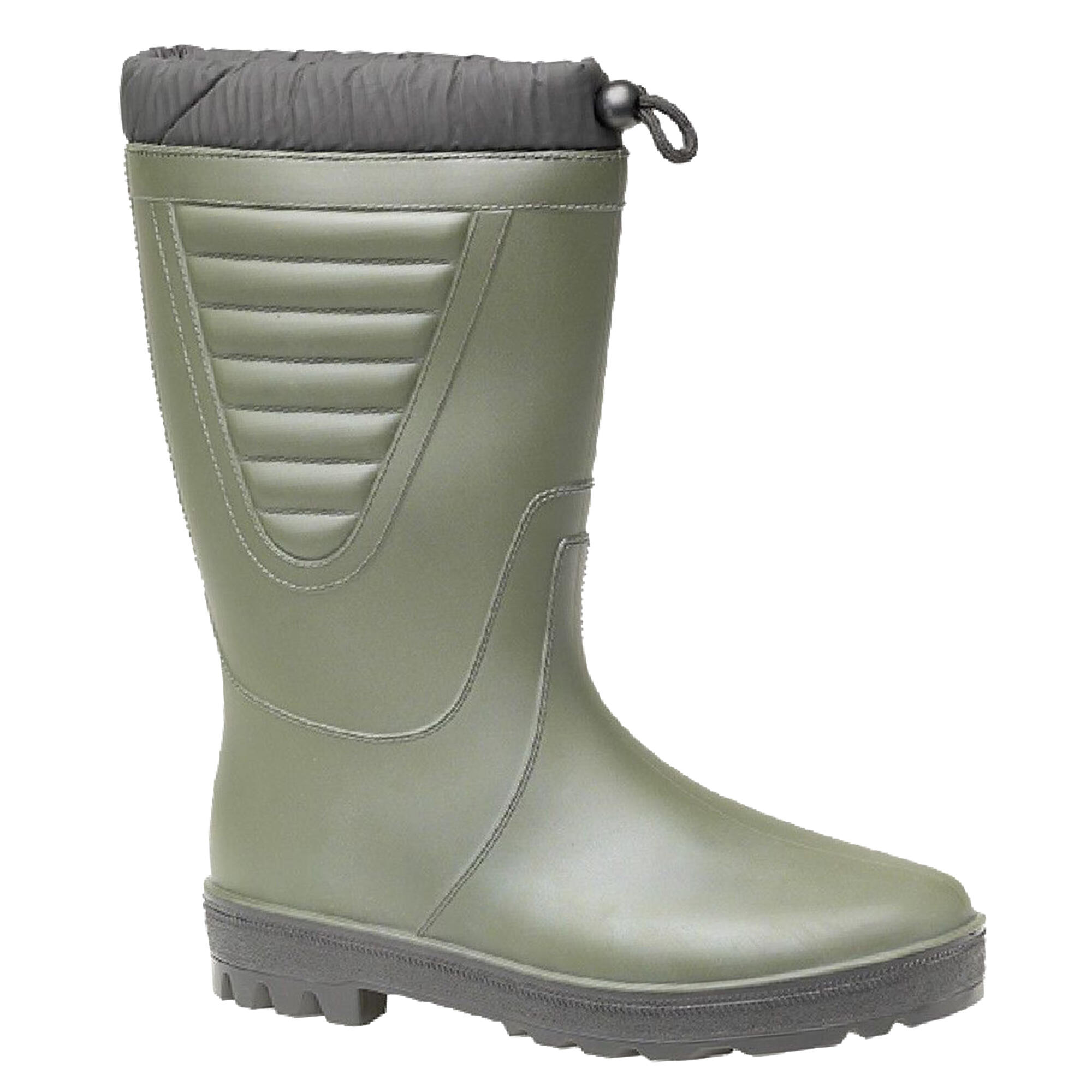 STORMWELLS Unisex Tie Top Polar Boots (Green/Black)
