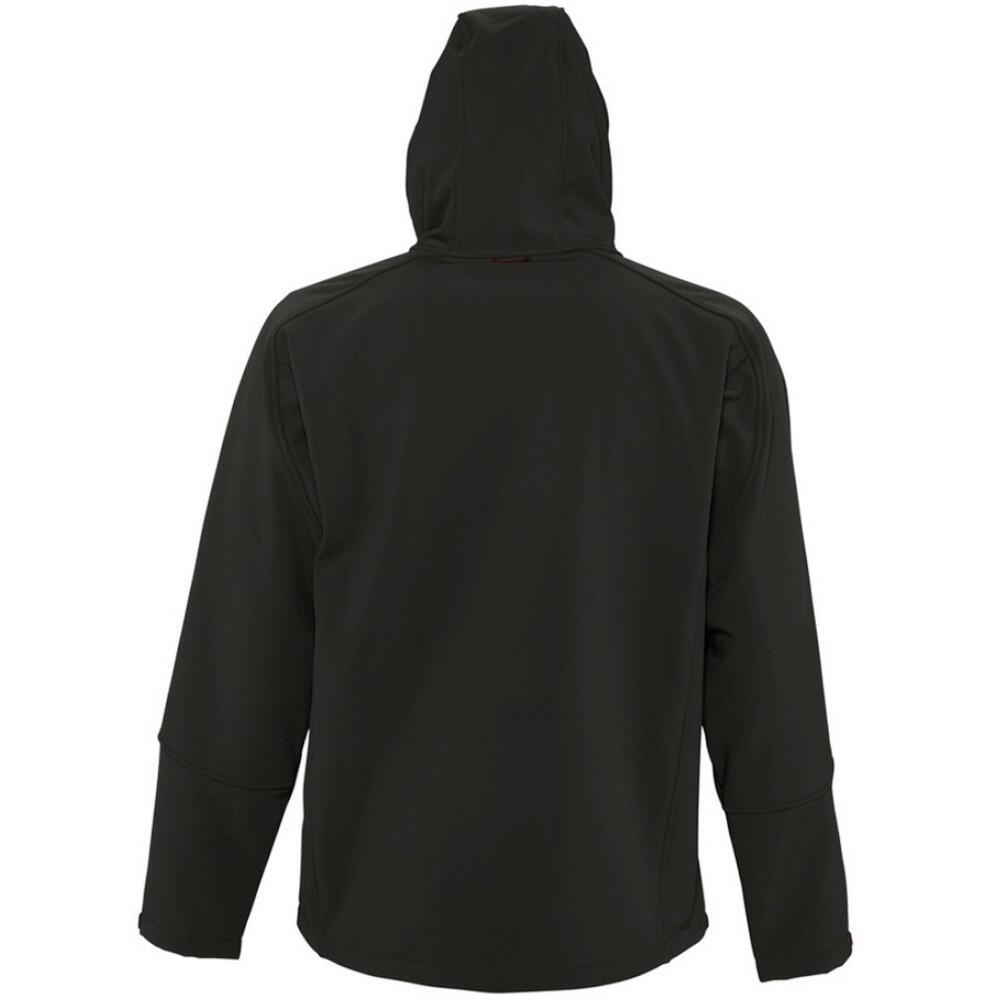 Replay Giacca Softshell Con Cappuccio Uomo SOLS Nero 3/4